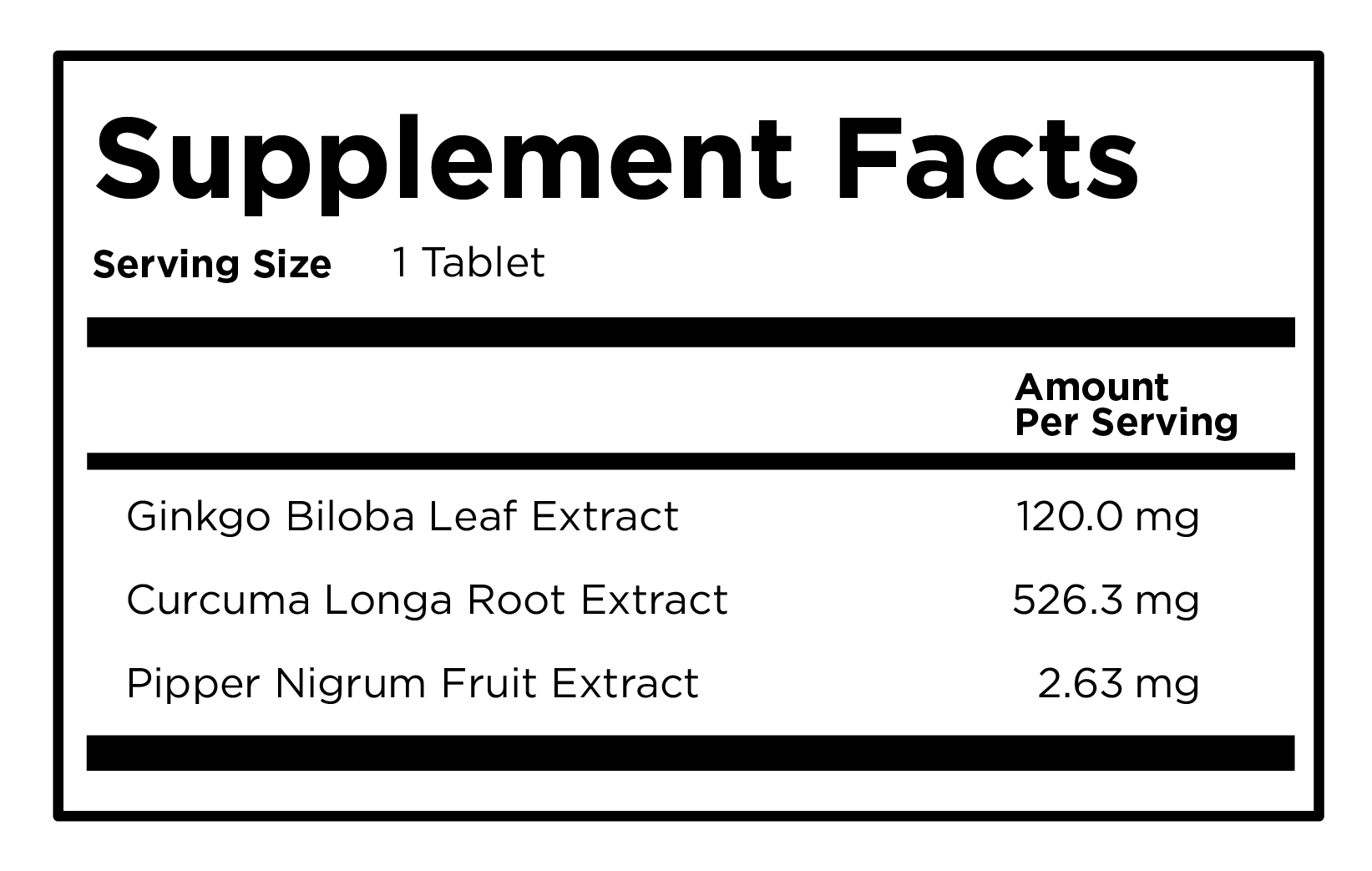 Gingko Turmeric