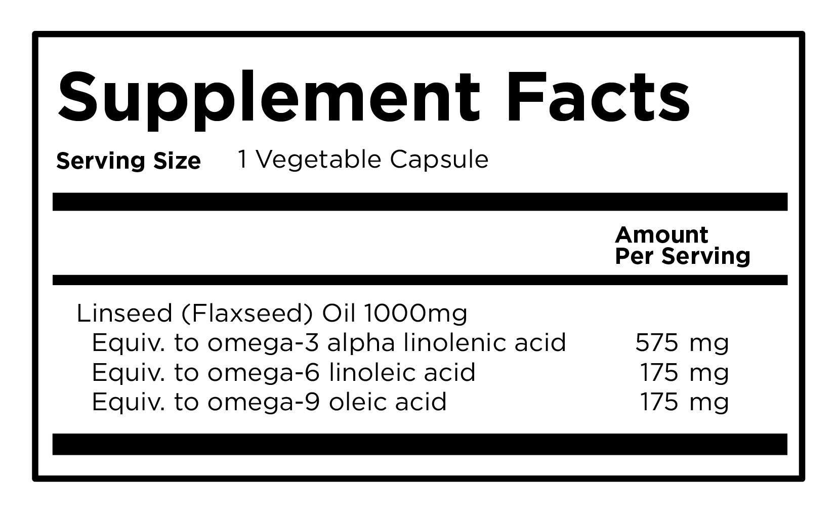 Flaxseed oil